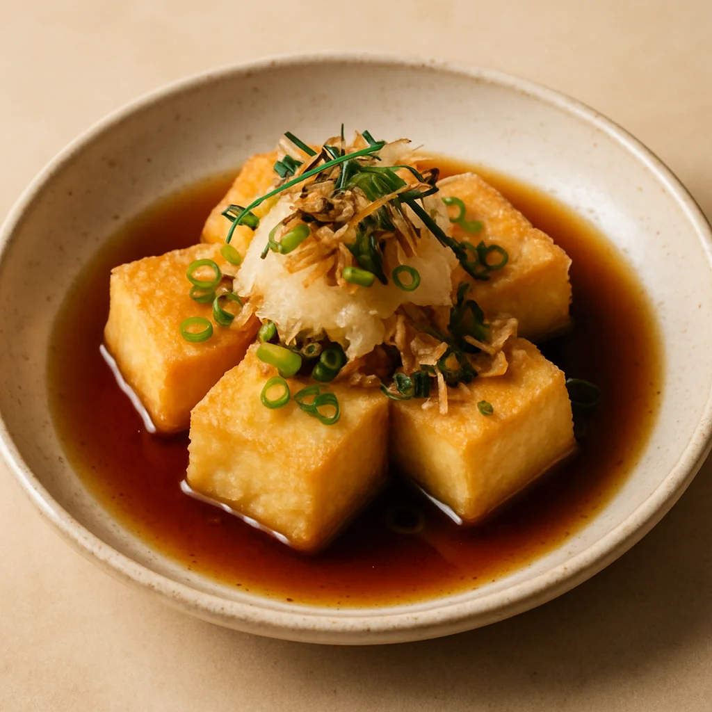 Agedashi tofu