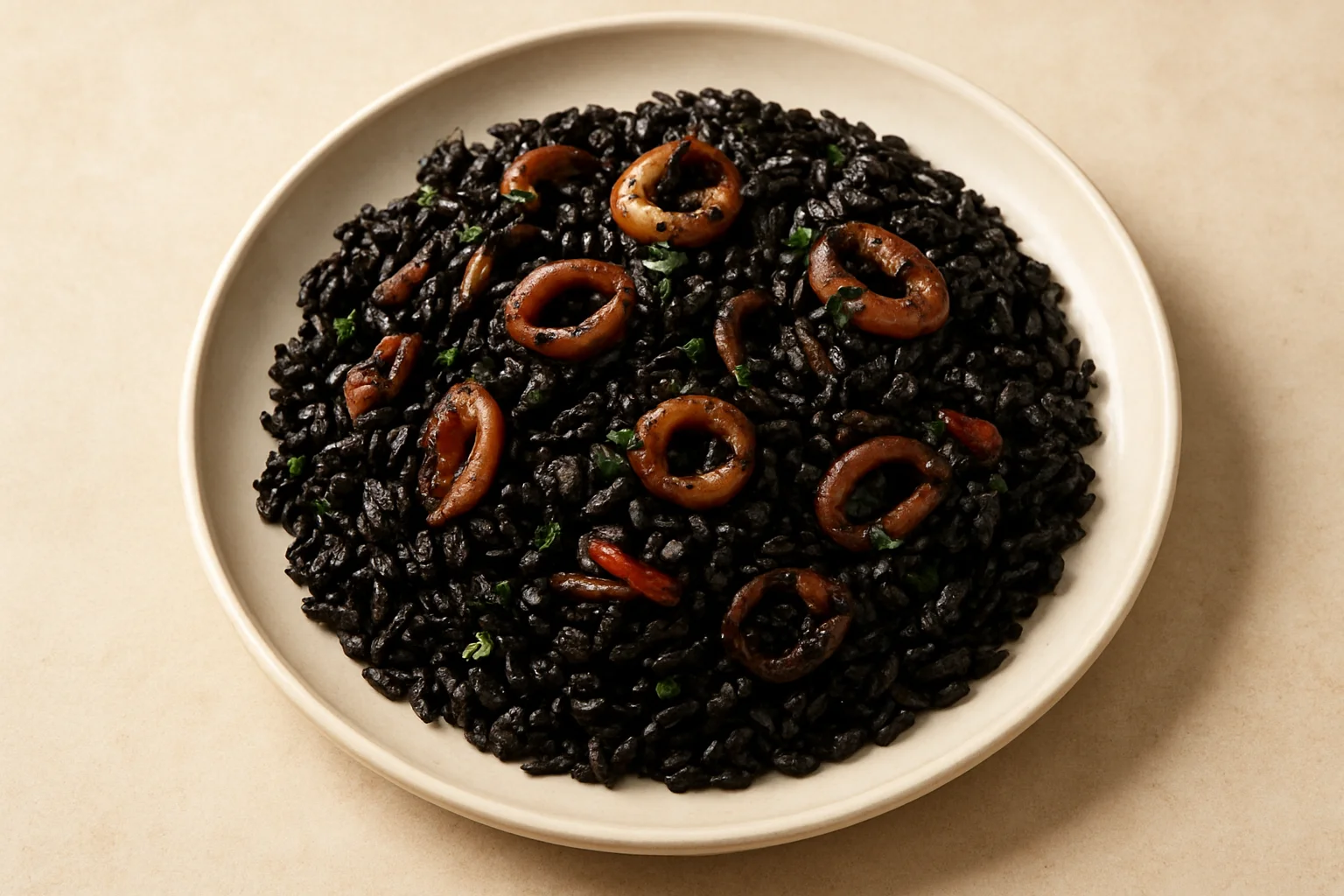 Arroz negro (riz noir)