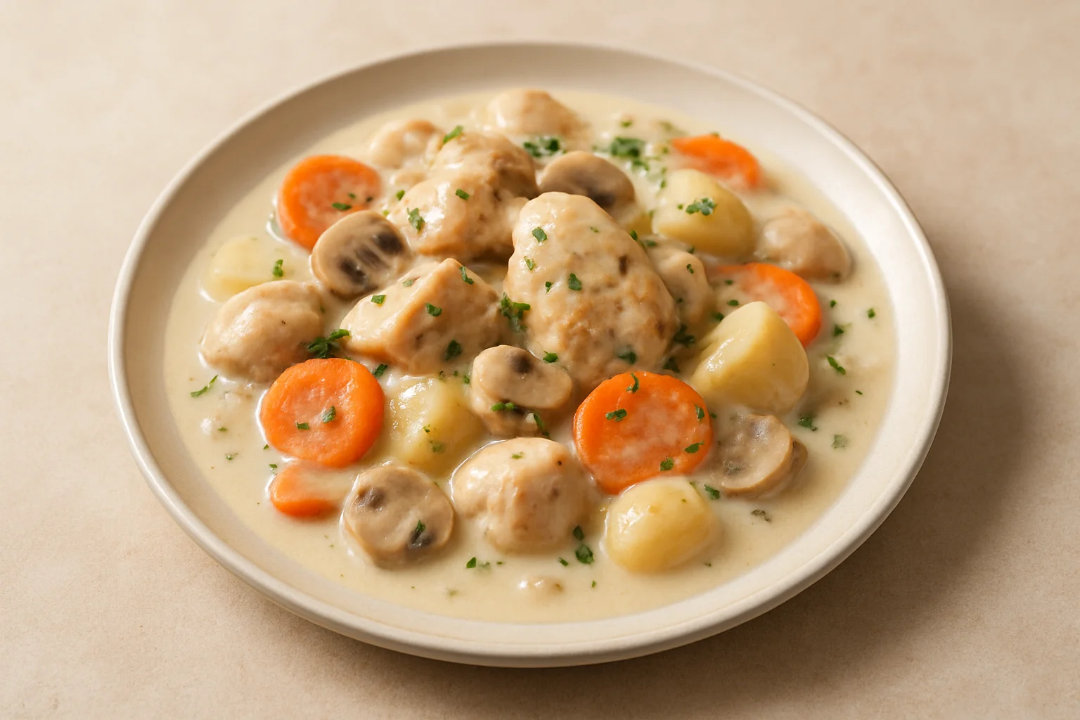 Blanquette de poulet