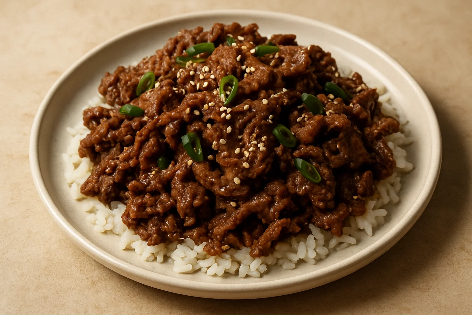 Bulgogi de bœuf
