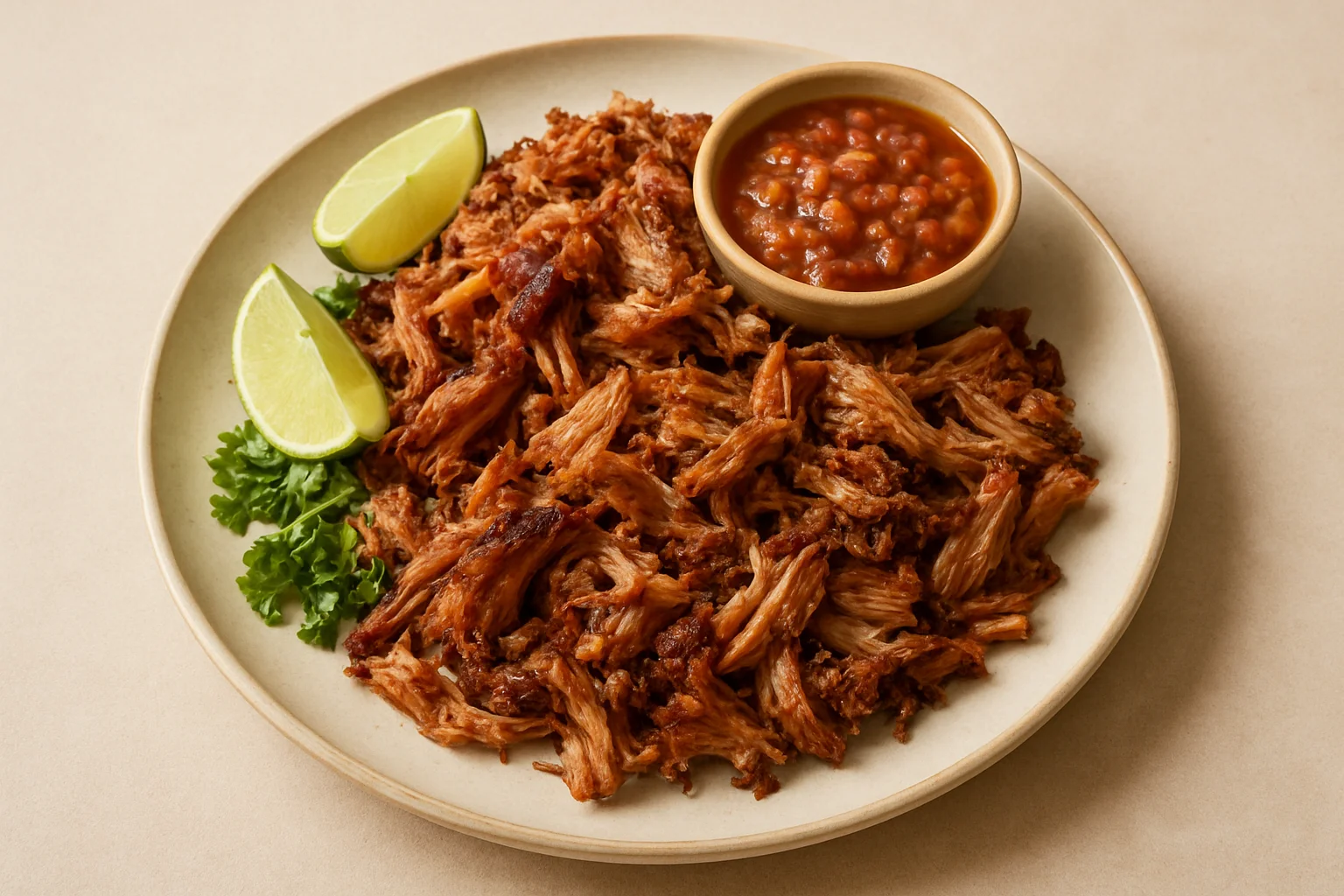 Carnitas (porc effiloché)