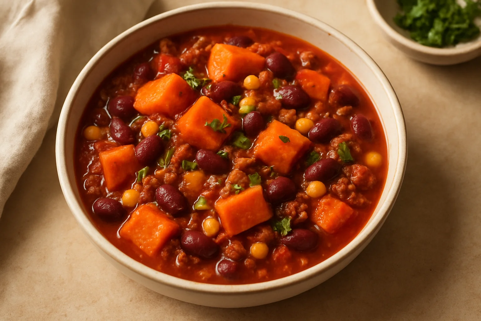 Chili de patate douce