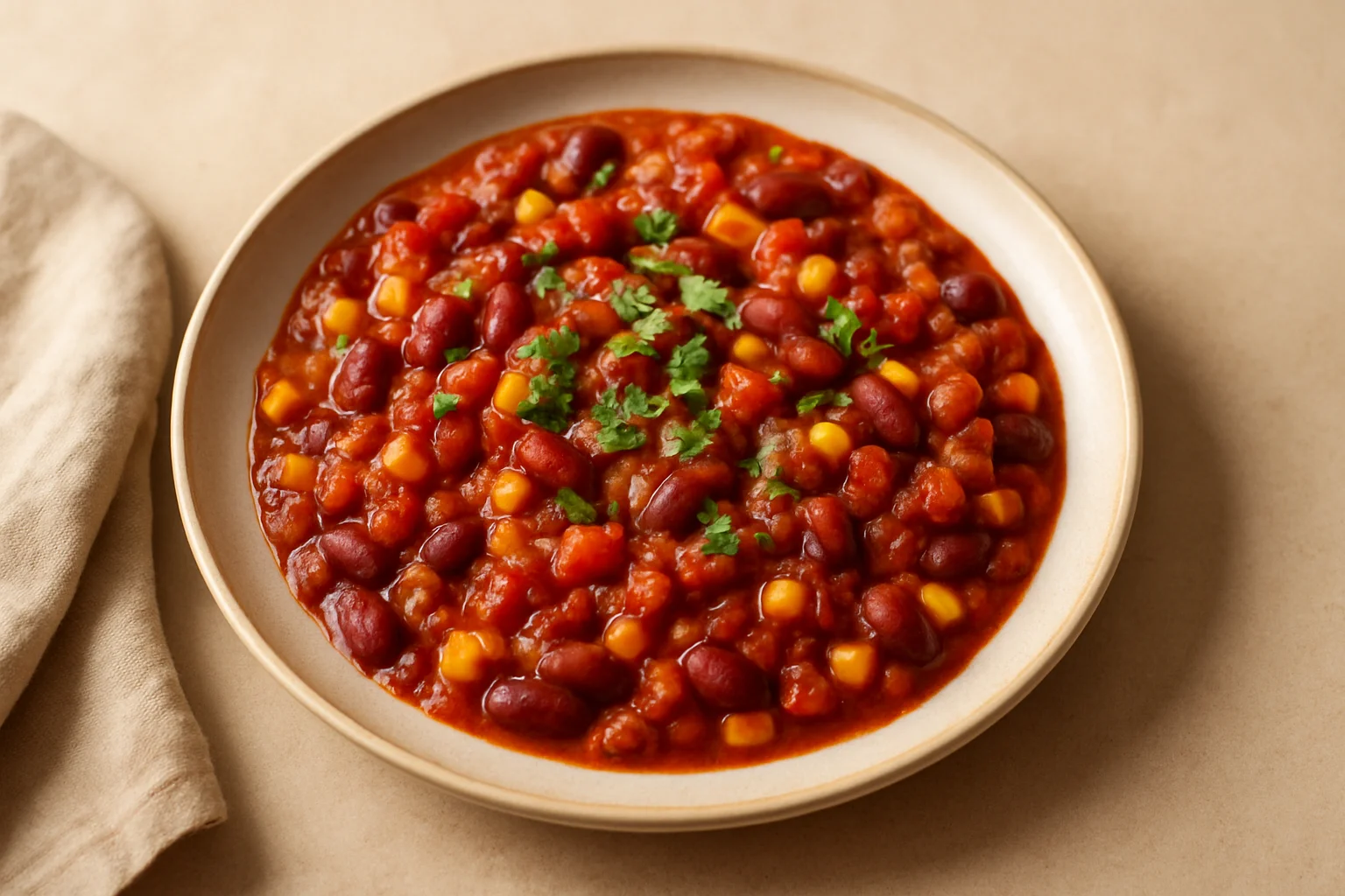 Chili sin carne