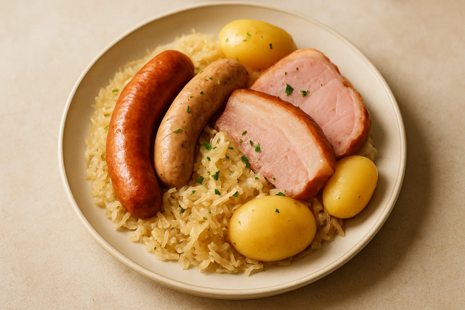 Choucroute garnie