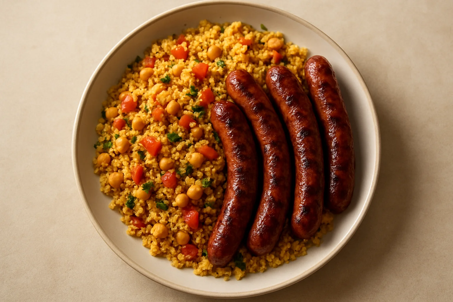 Couscous merguez