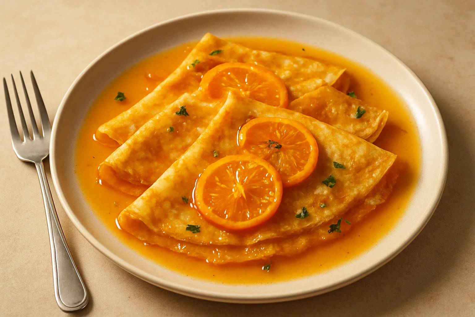 Crêpes Suzette