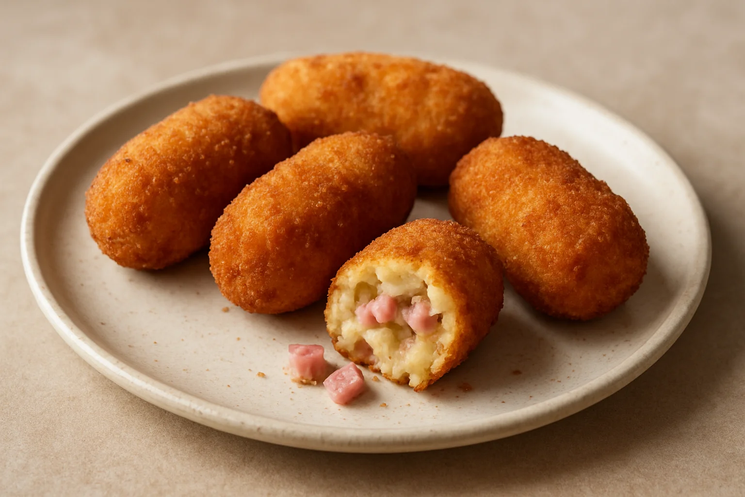 Croquetas au jambon