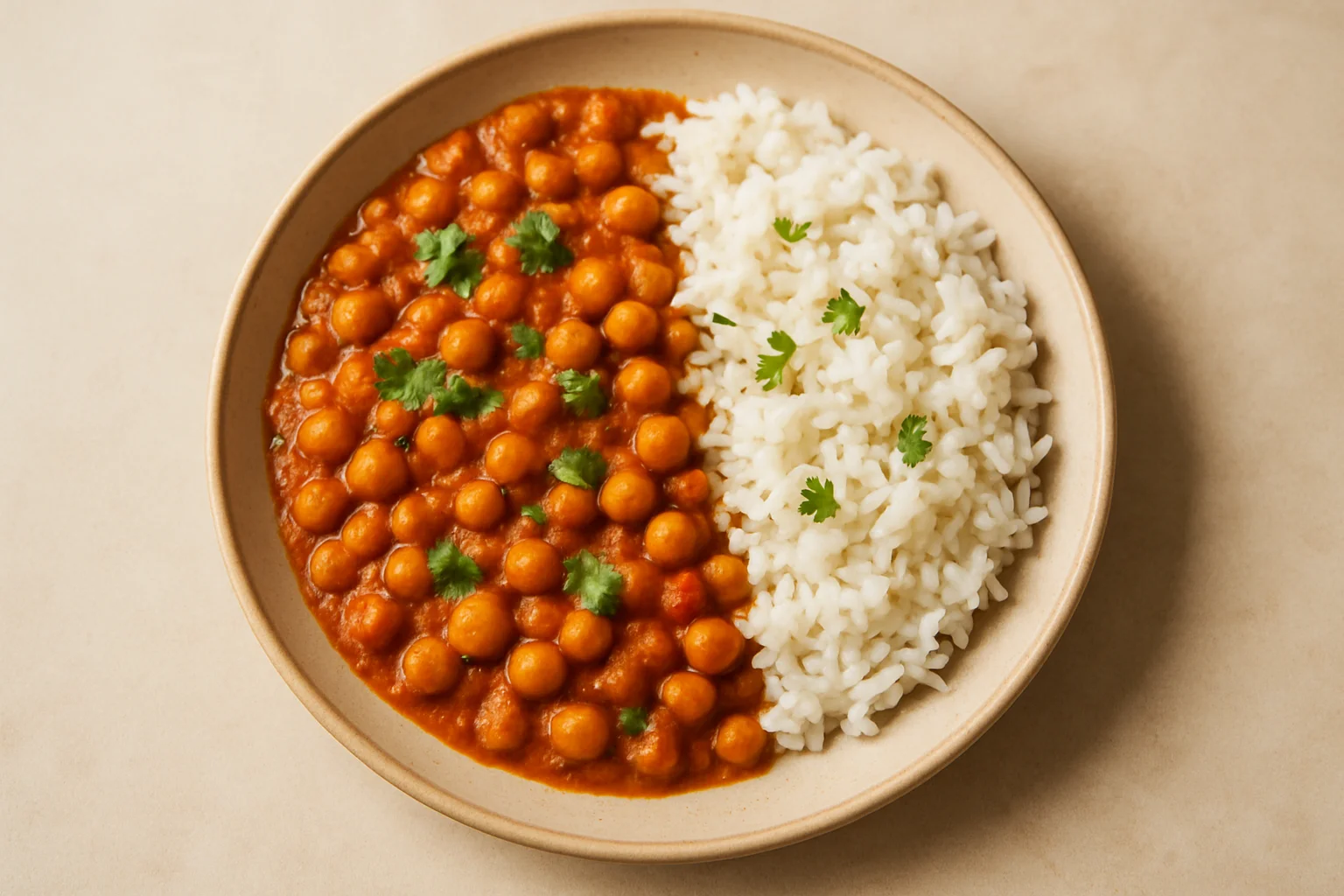 Curry de pois chiches