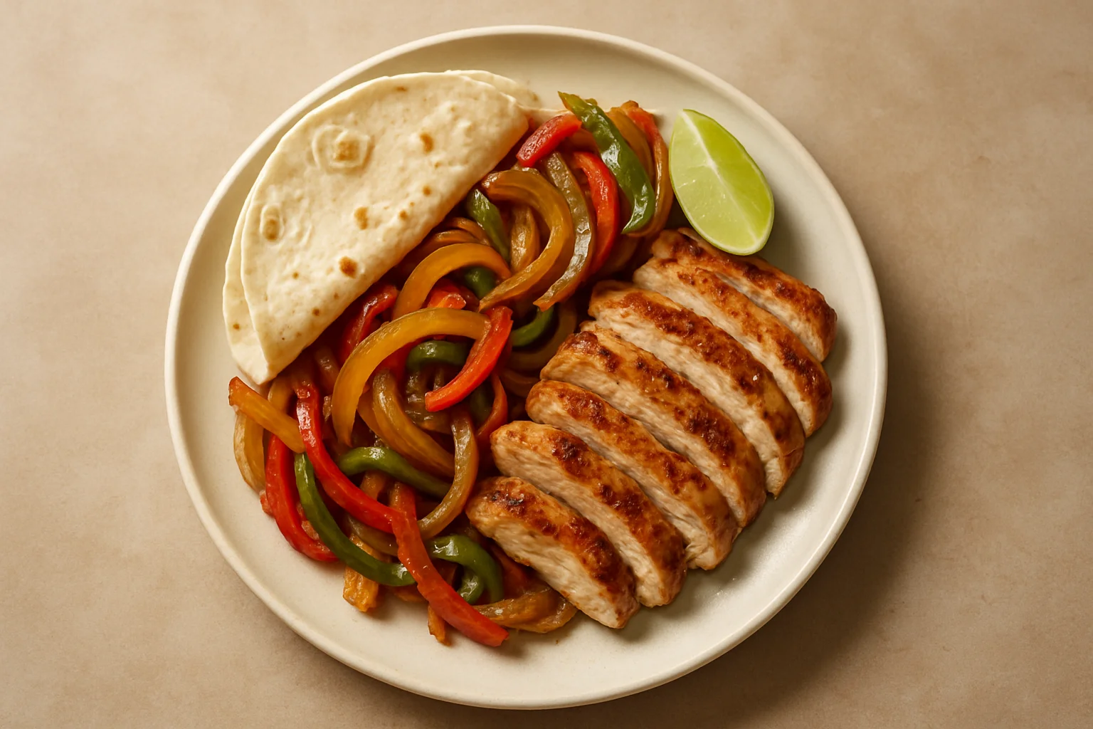 Fajitas de poulet