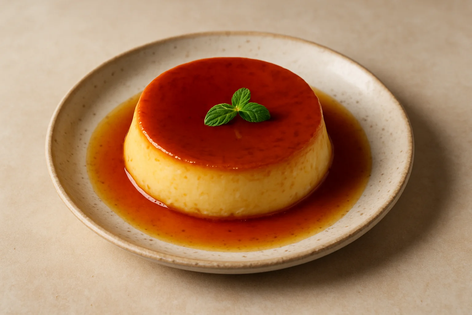 Flan mexicain