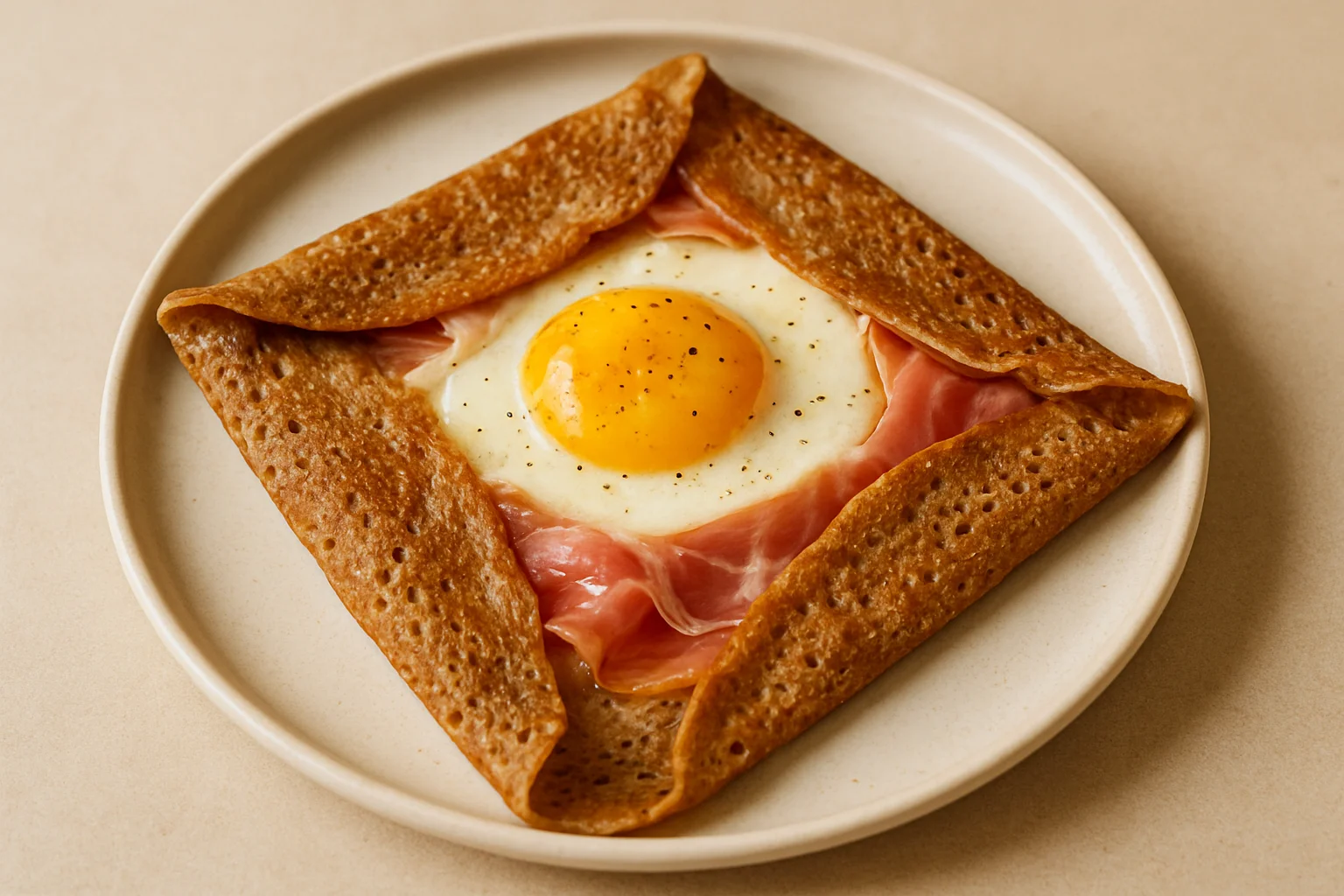 Galette bretonne complète