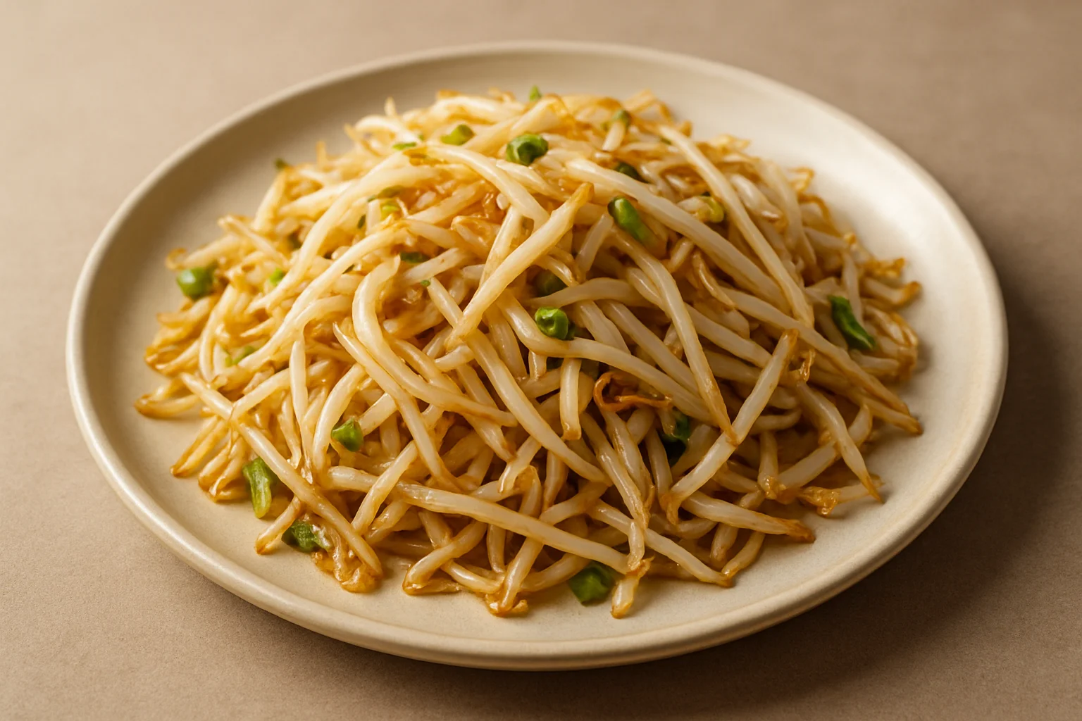 Germes de soja sautés