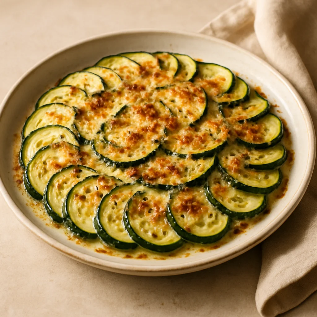 Gratin de courgettes