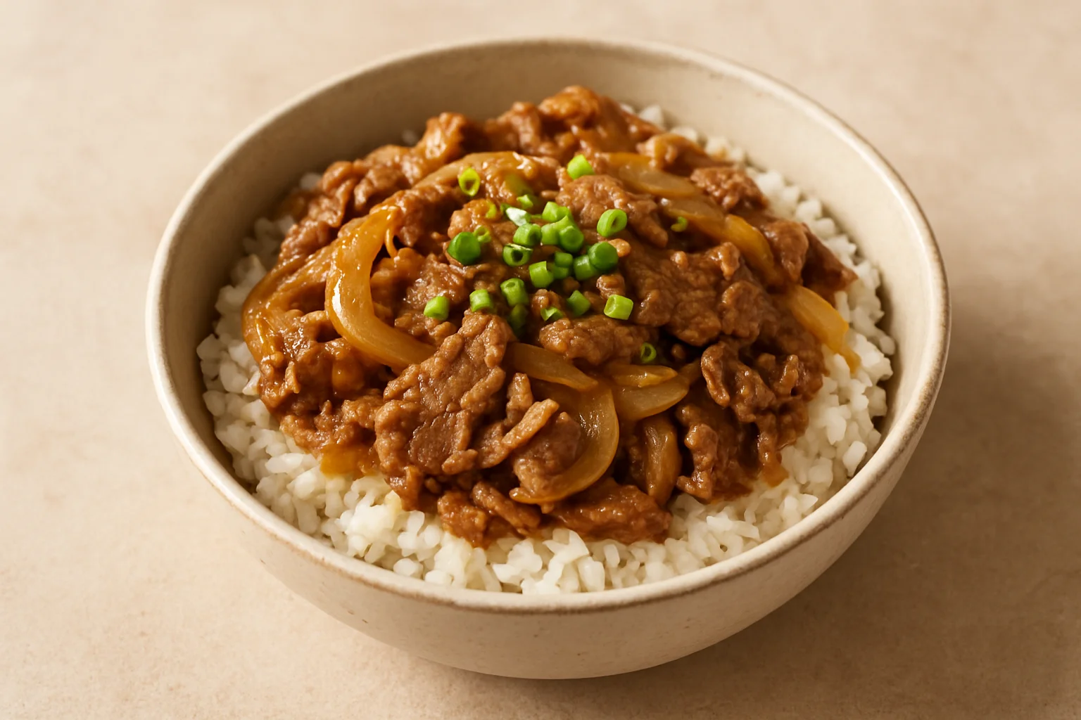 Gyudon (bol de bœuf)