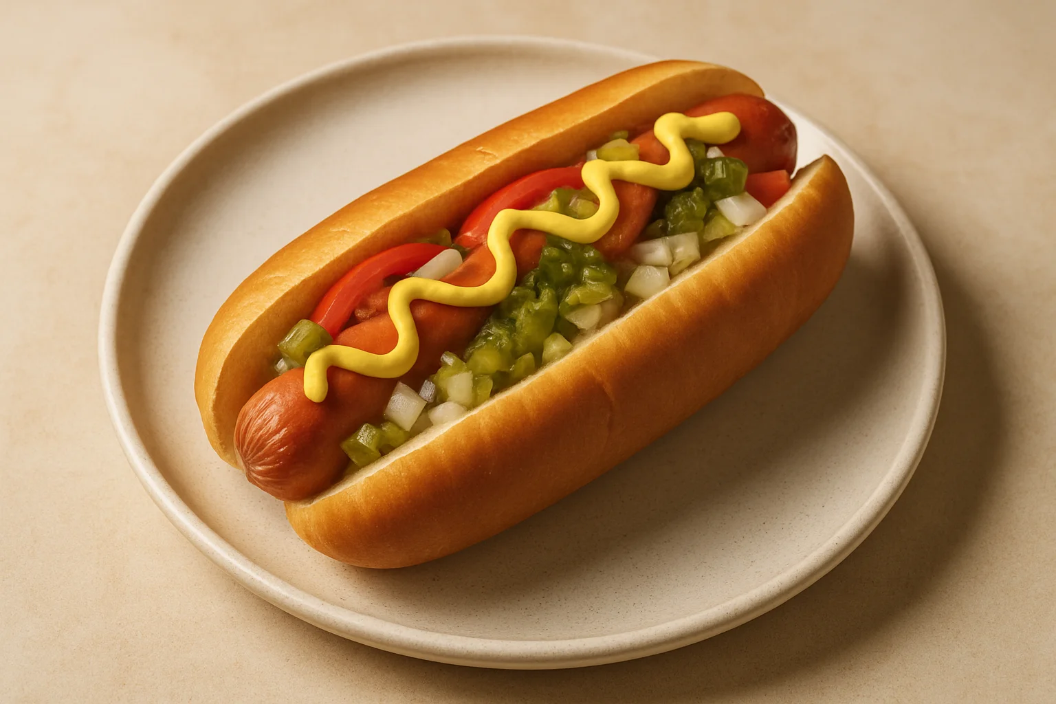 Hot-dog maison
