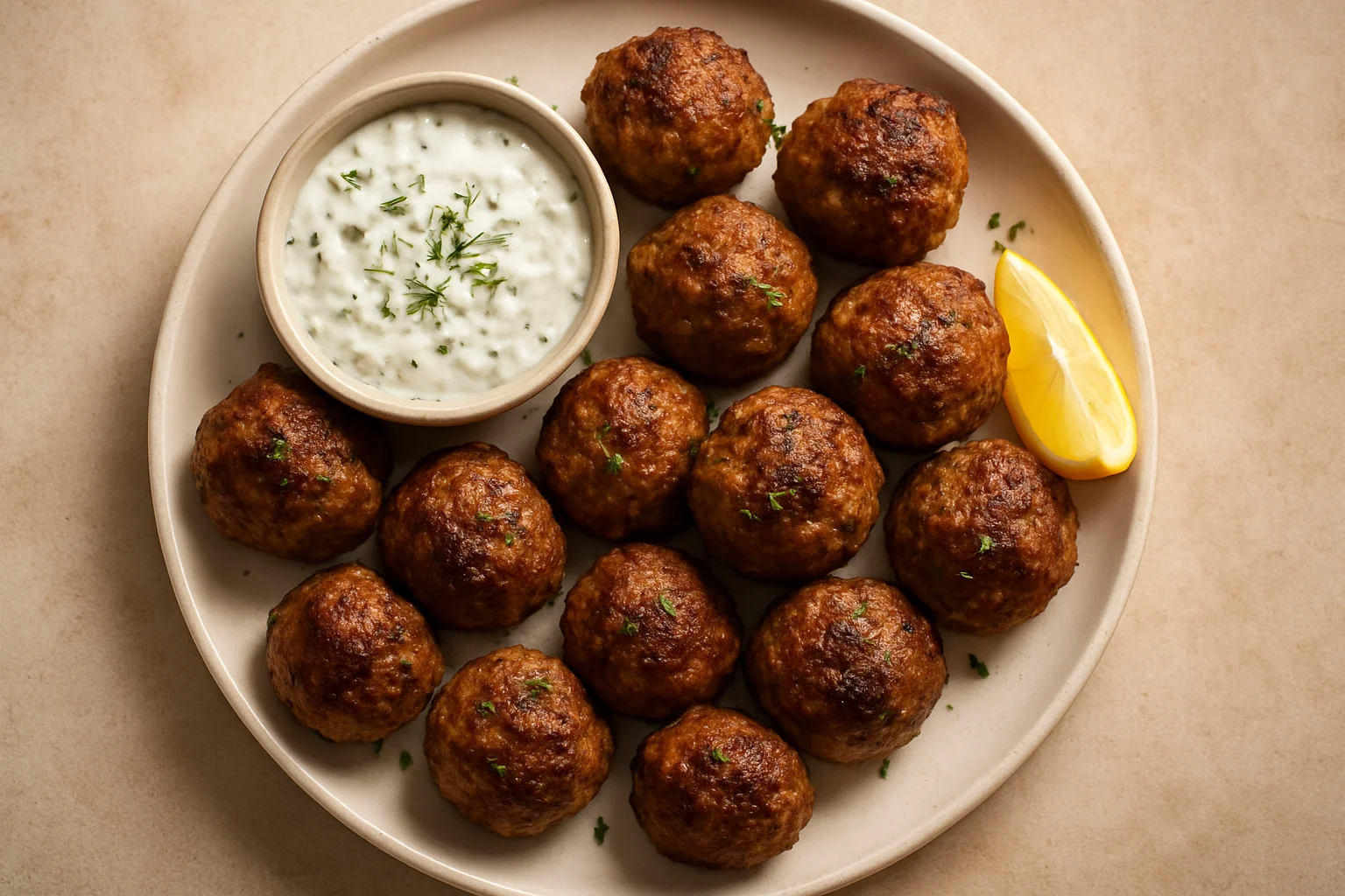 Keftedes (boulettes grecques)