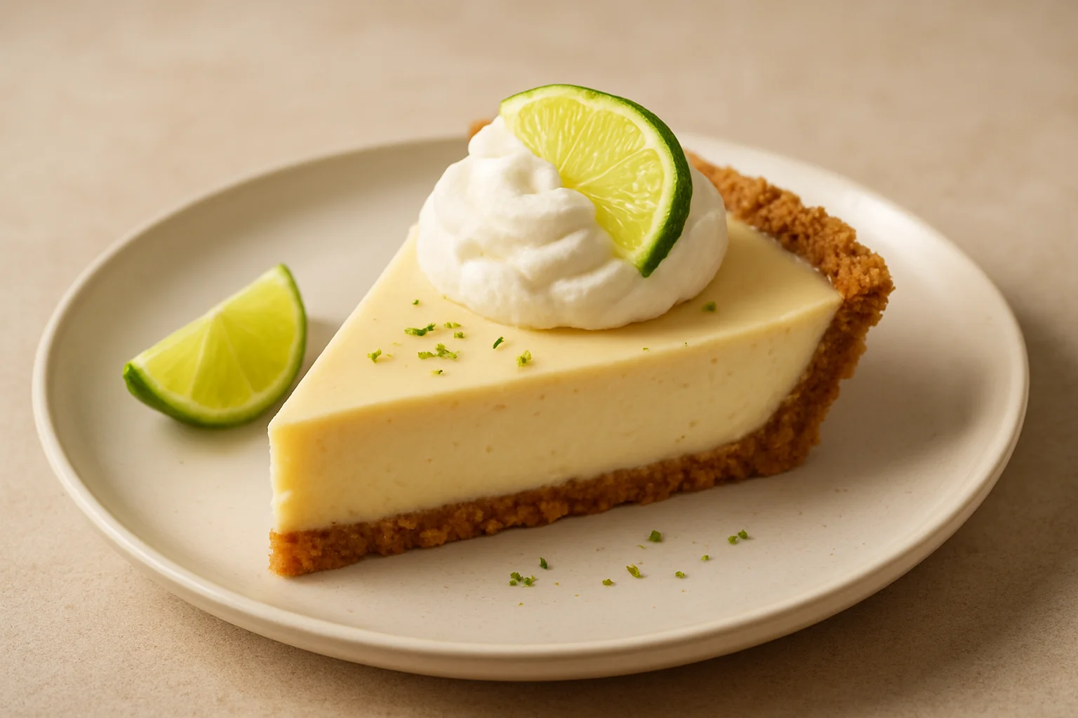 Key lime pie
