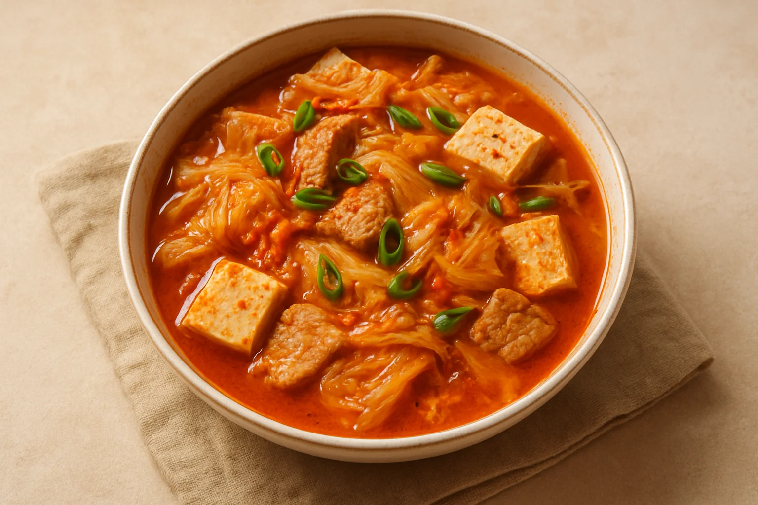 Kimchi jjigae (ragoût de kimchi)