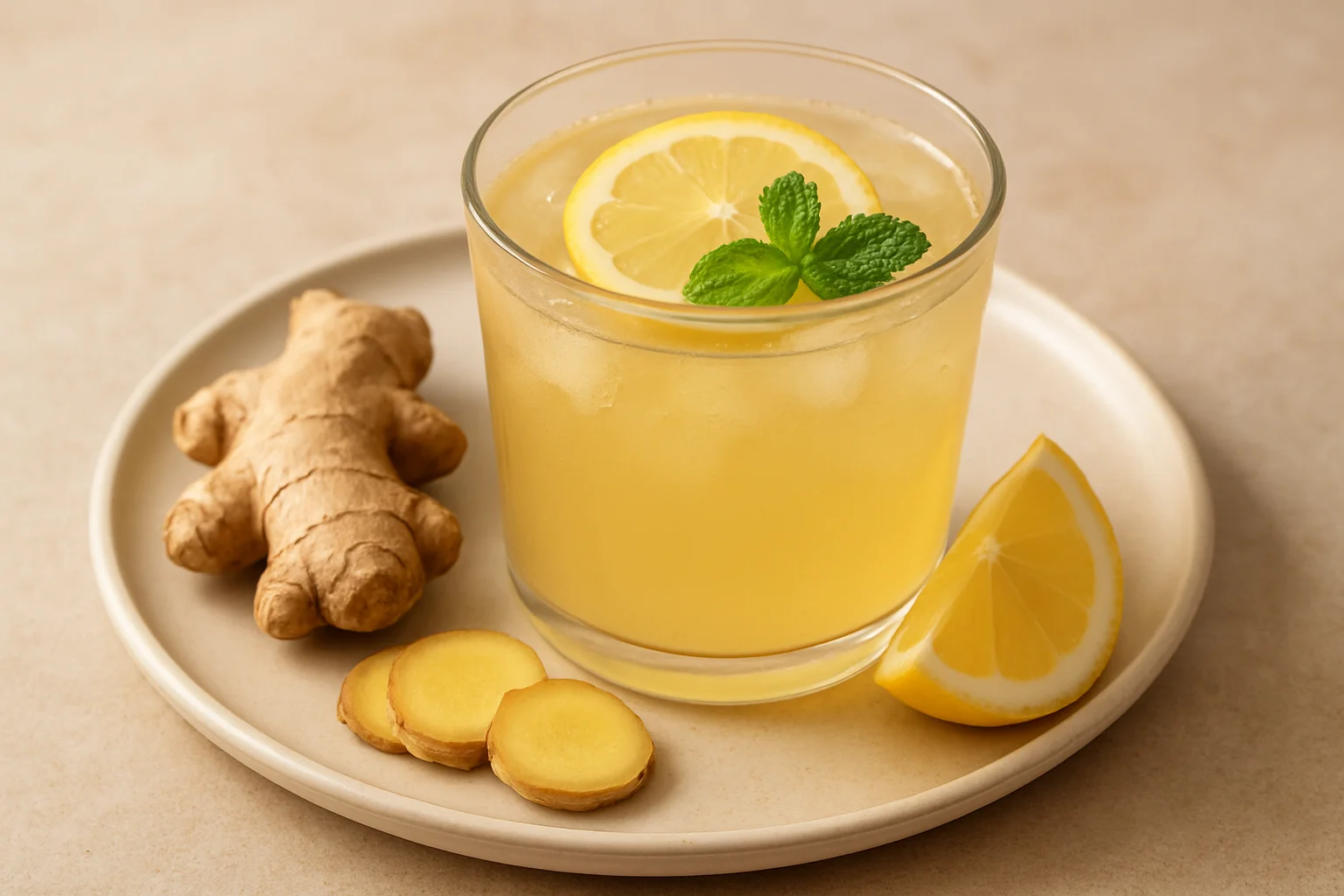 Limonade au gingembre