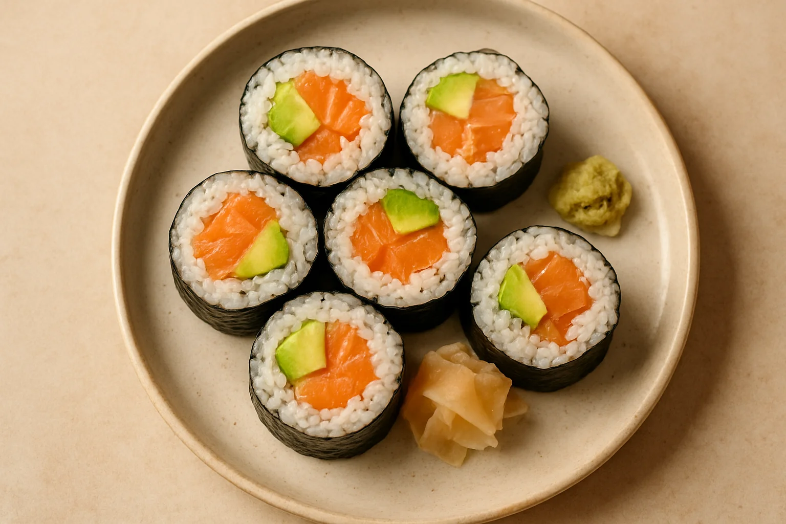 Maki saumon-avocat
