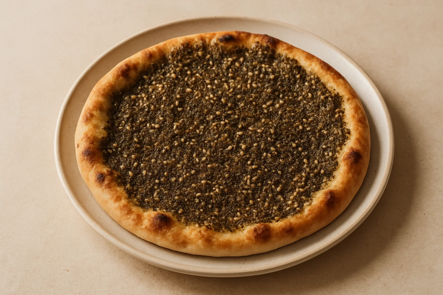 Manakish au za'atar