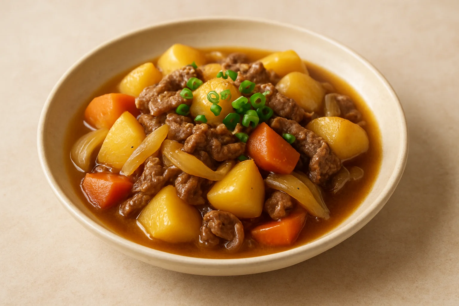 Nikujaga (ragoût bœuf-pommes de terre)