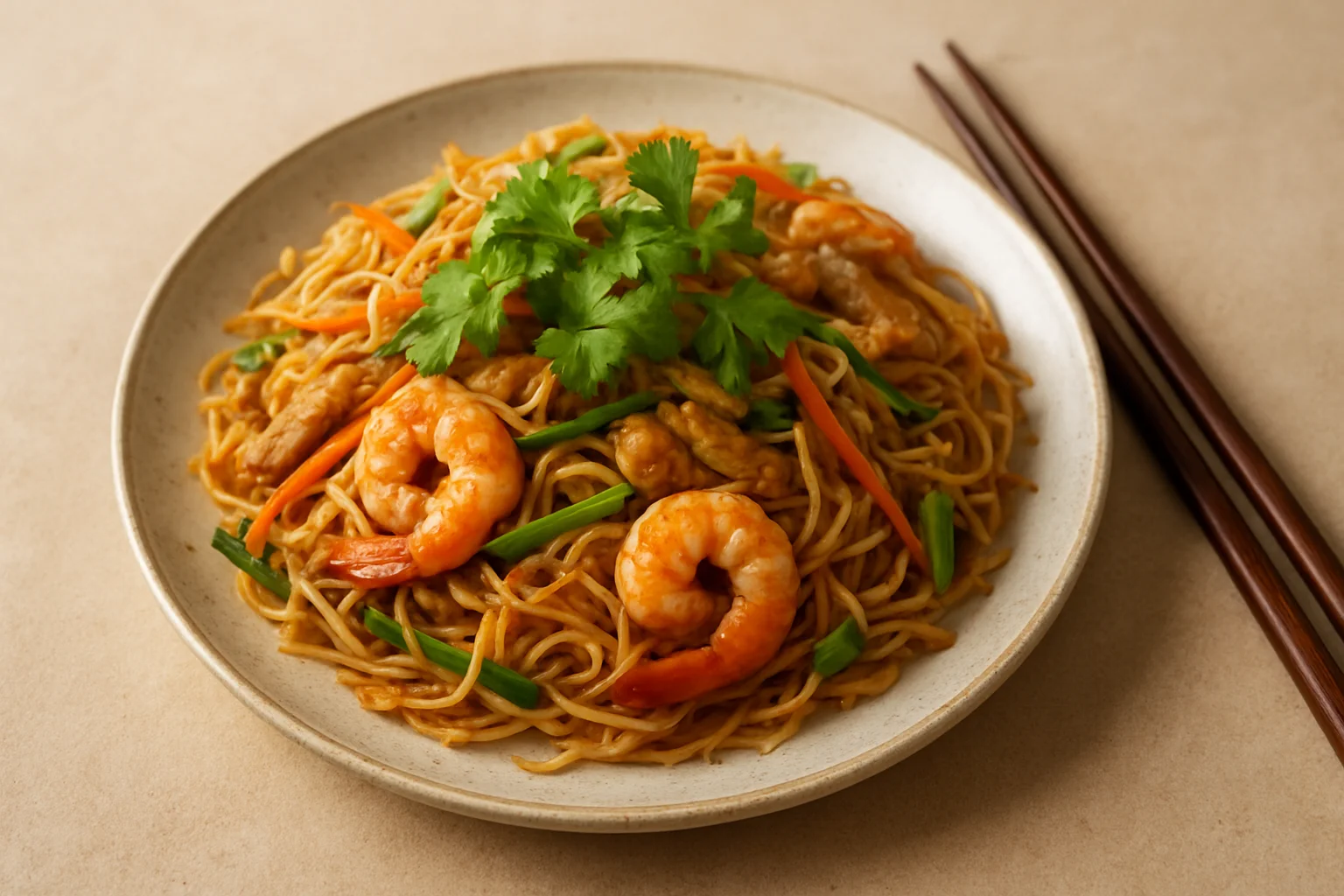 Nouilles sautées vietnamiennes