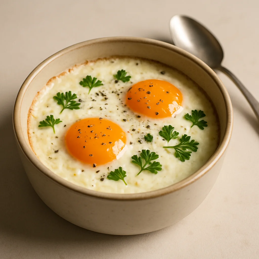 Œufs cocotte à la crème