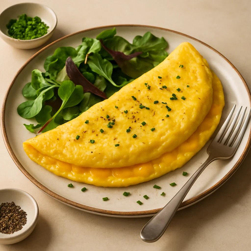 Omelette au fromage