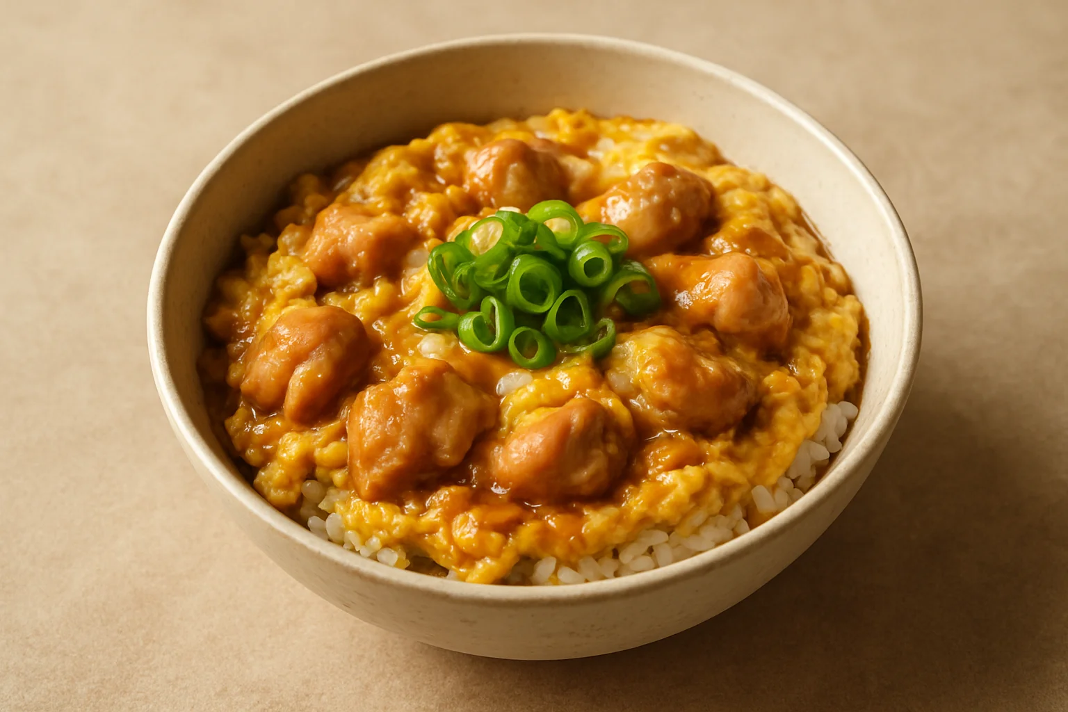 Oyakodon (poulet & œuf)