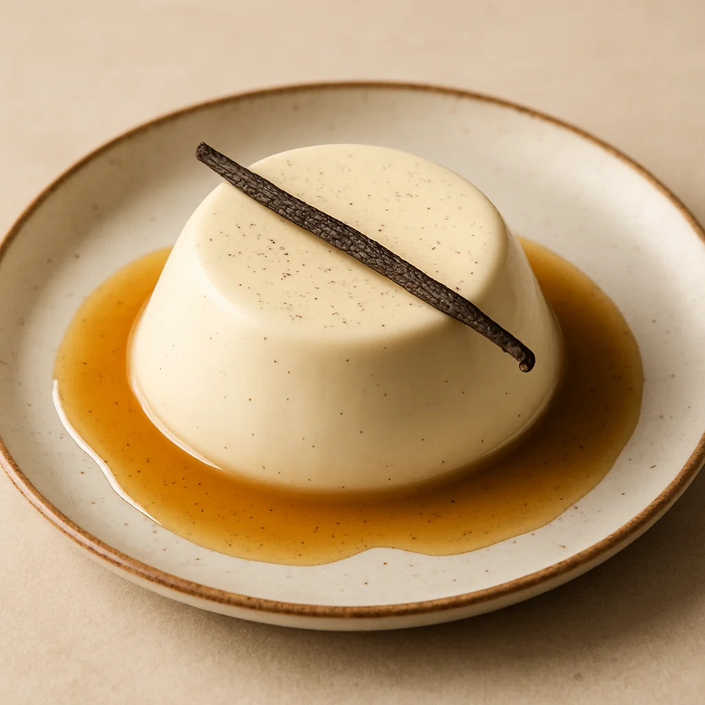 Panna cotta vanille