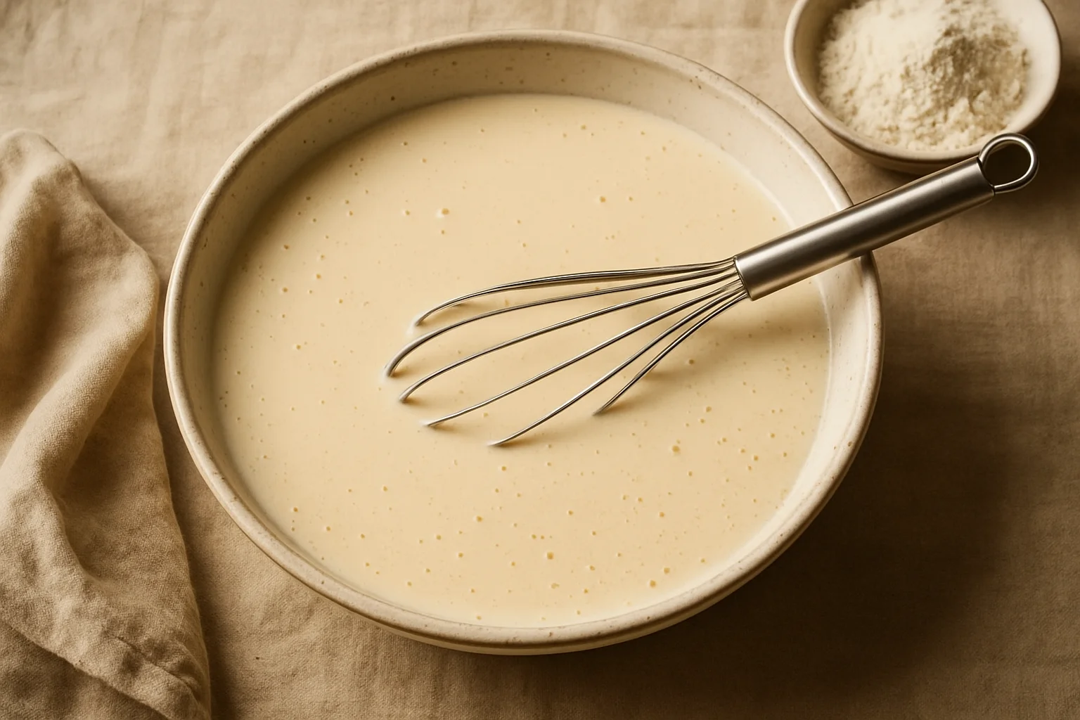 Pâte à crêpes maison