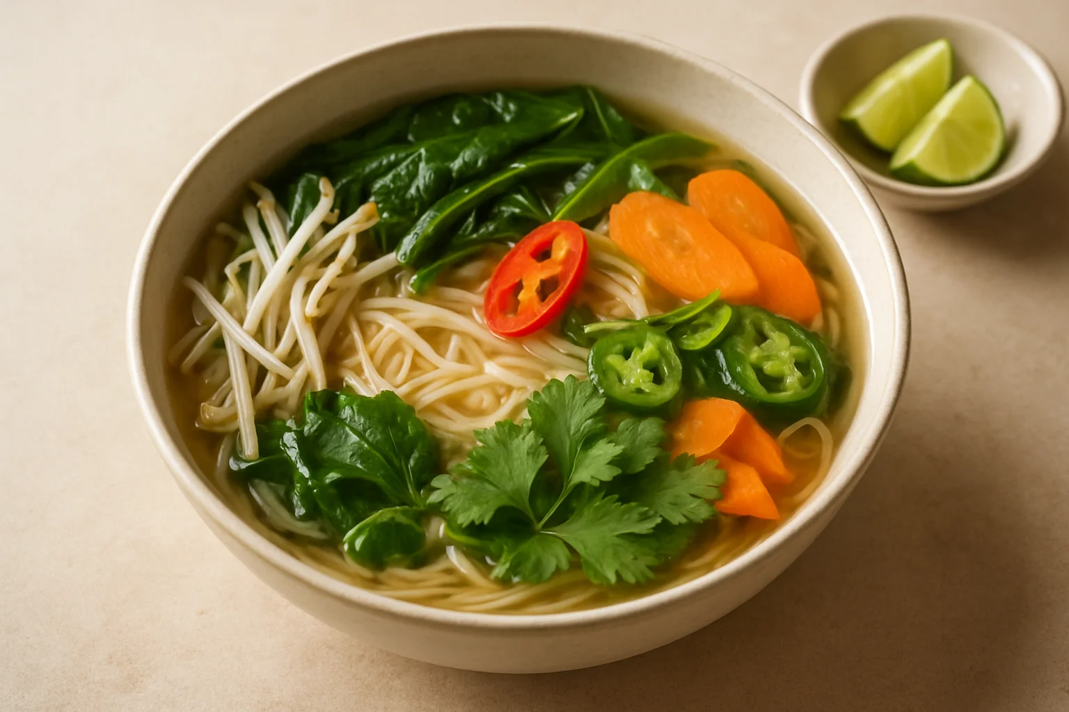 Phở aux légumes