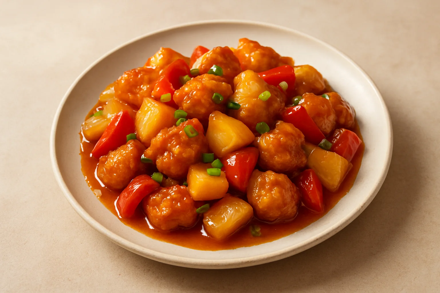 Poulet aigre-doux