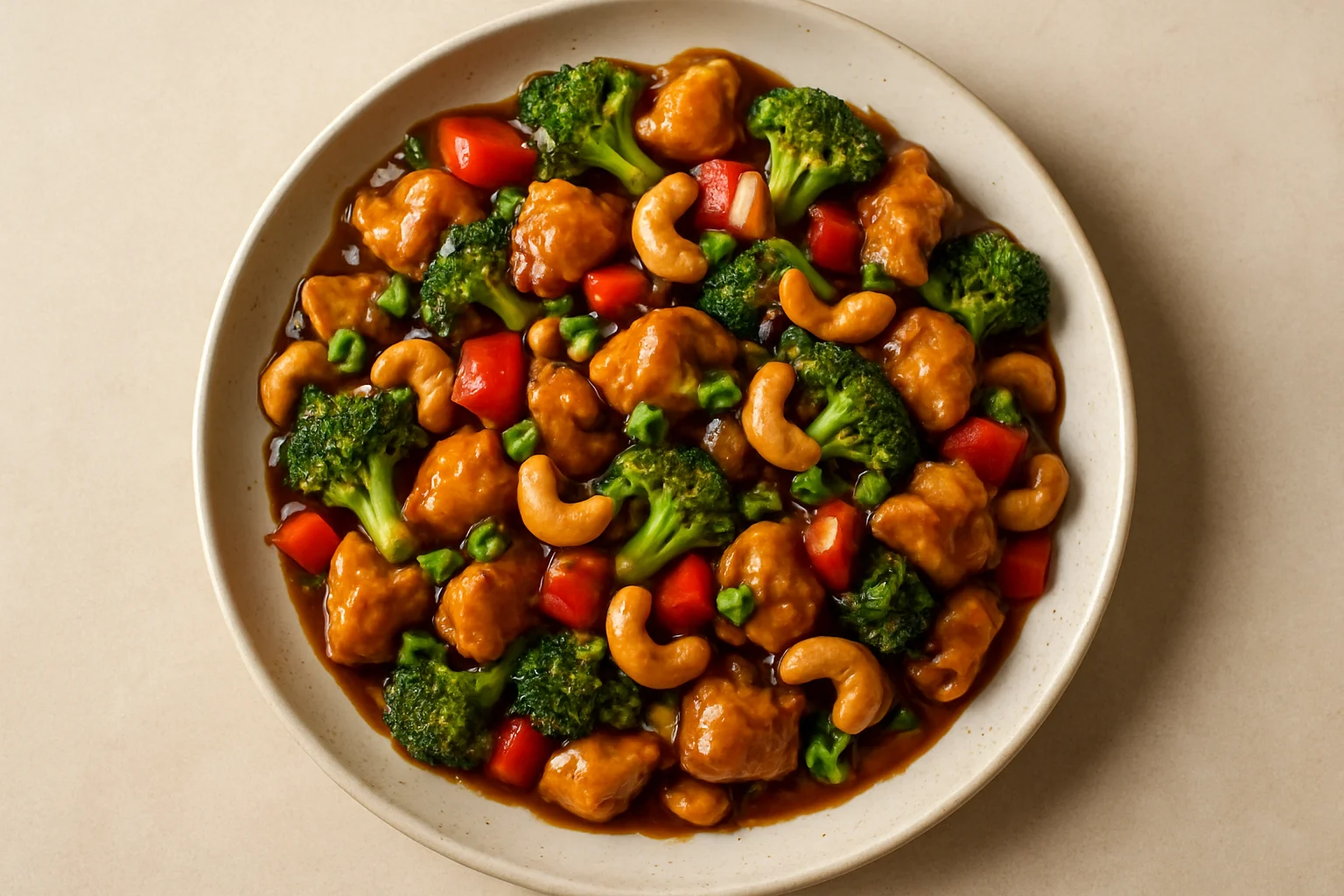 Poulet aux noix de cajou