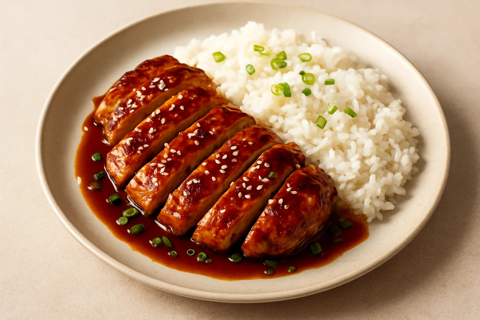 Poulet teriyaki