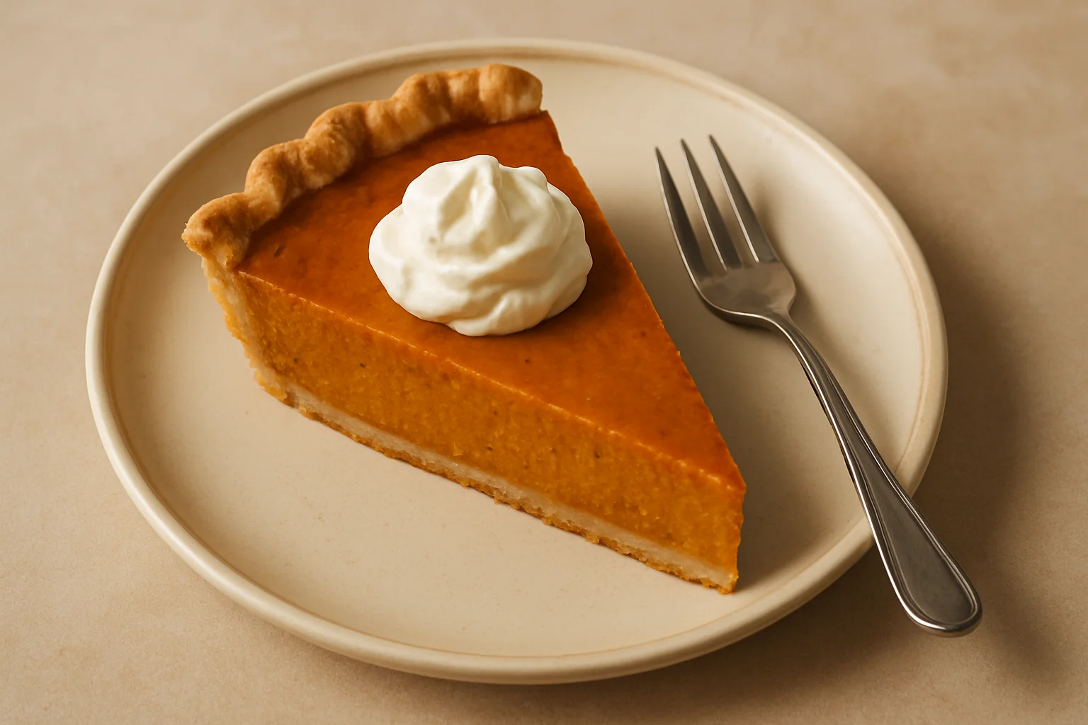 Pumpkin pie (tarte au potiron)