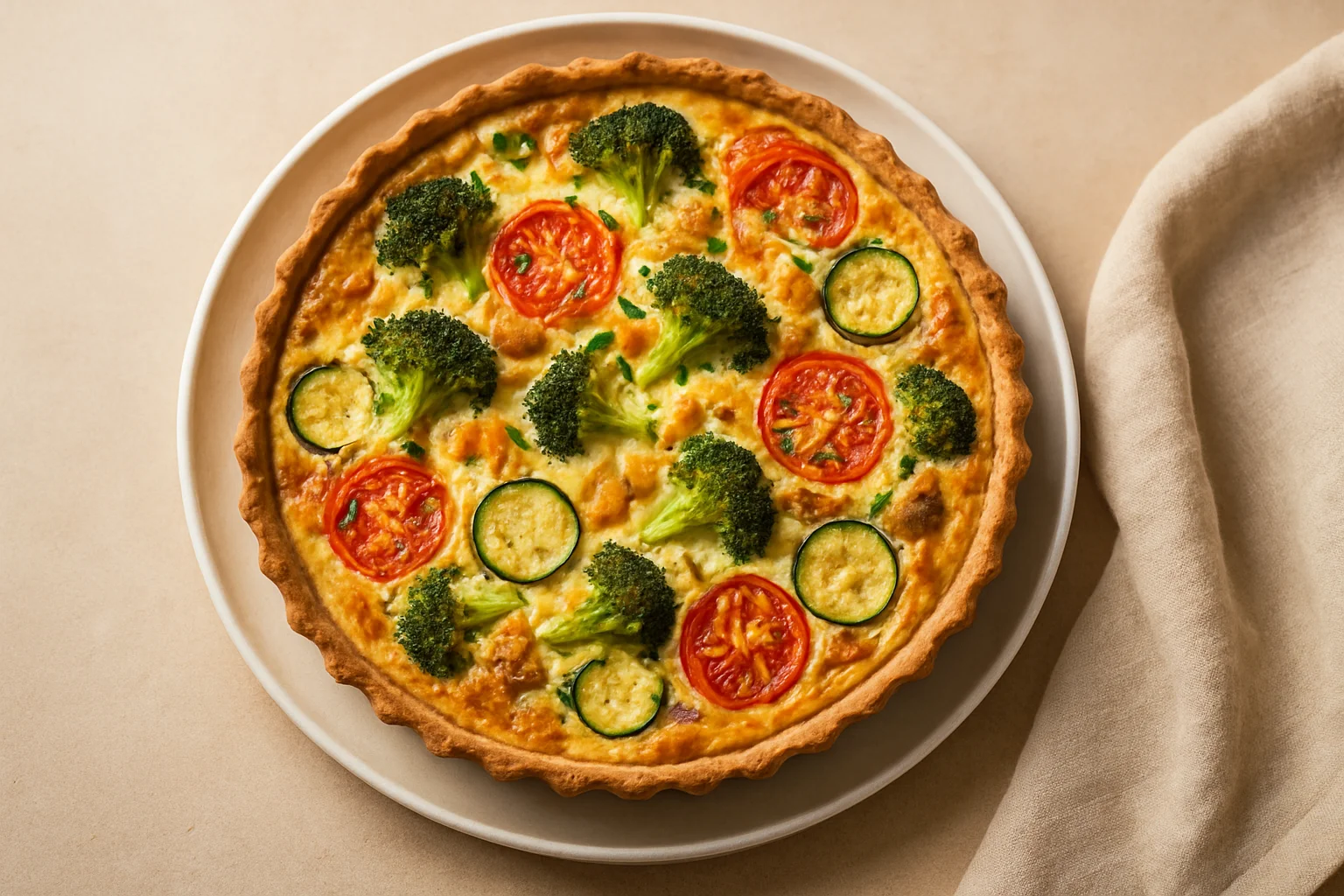 Quiche aux légumes