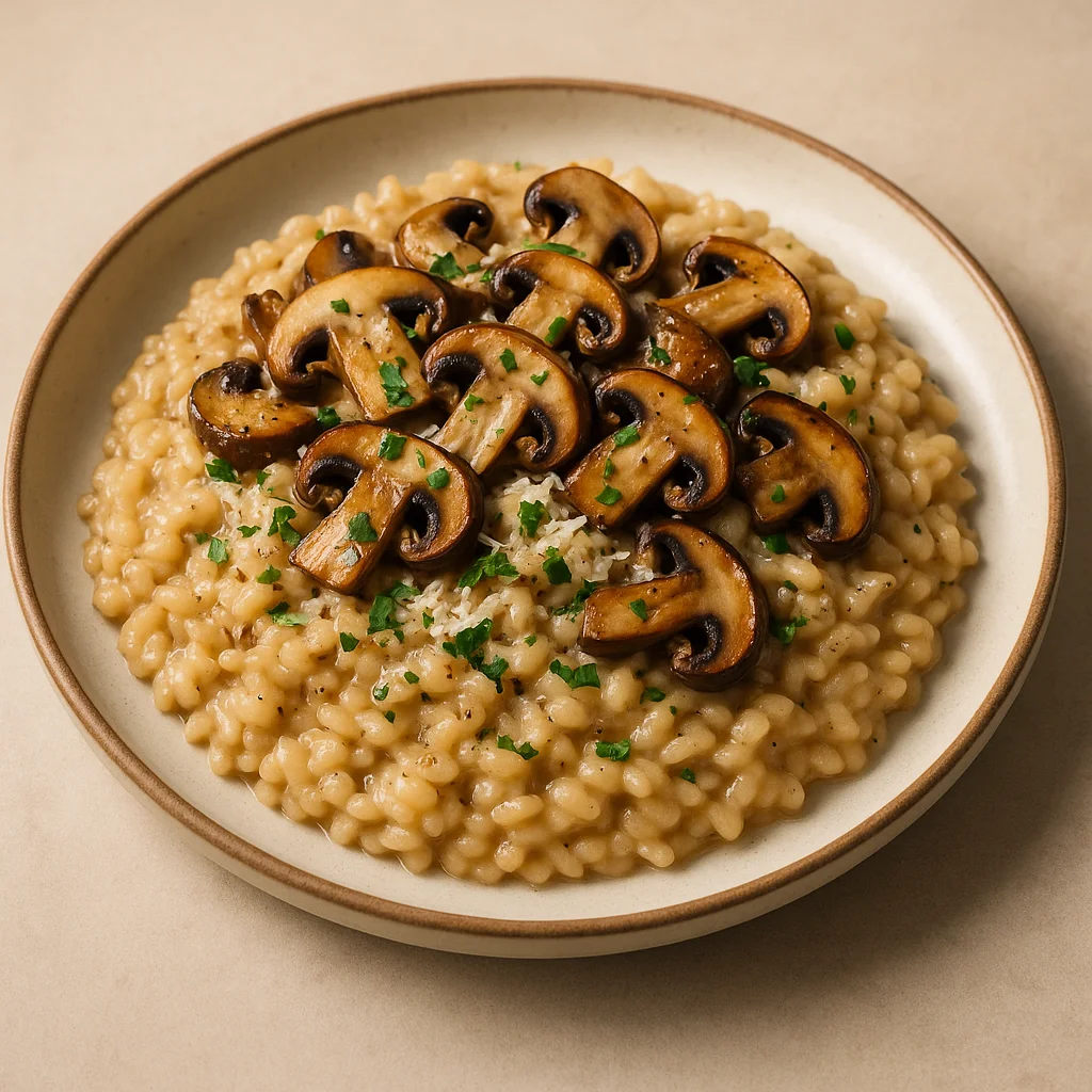 Risotto aux champignons