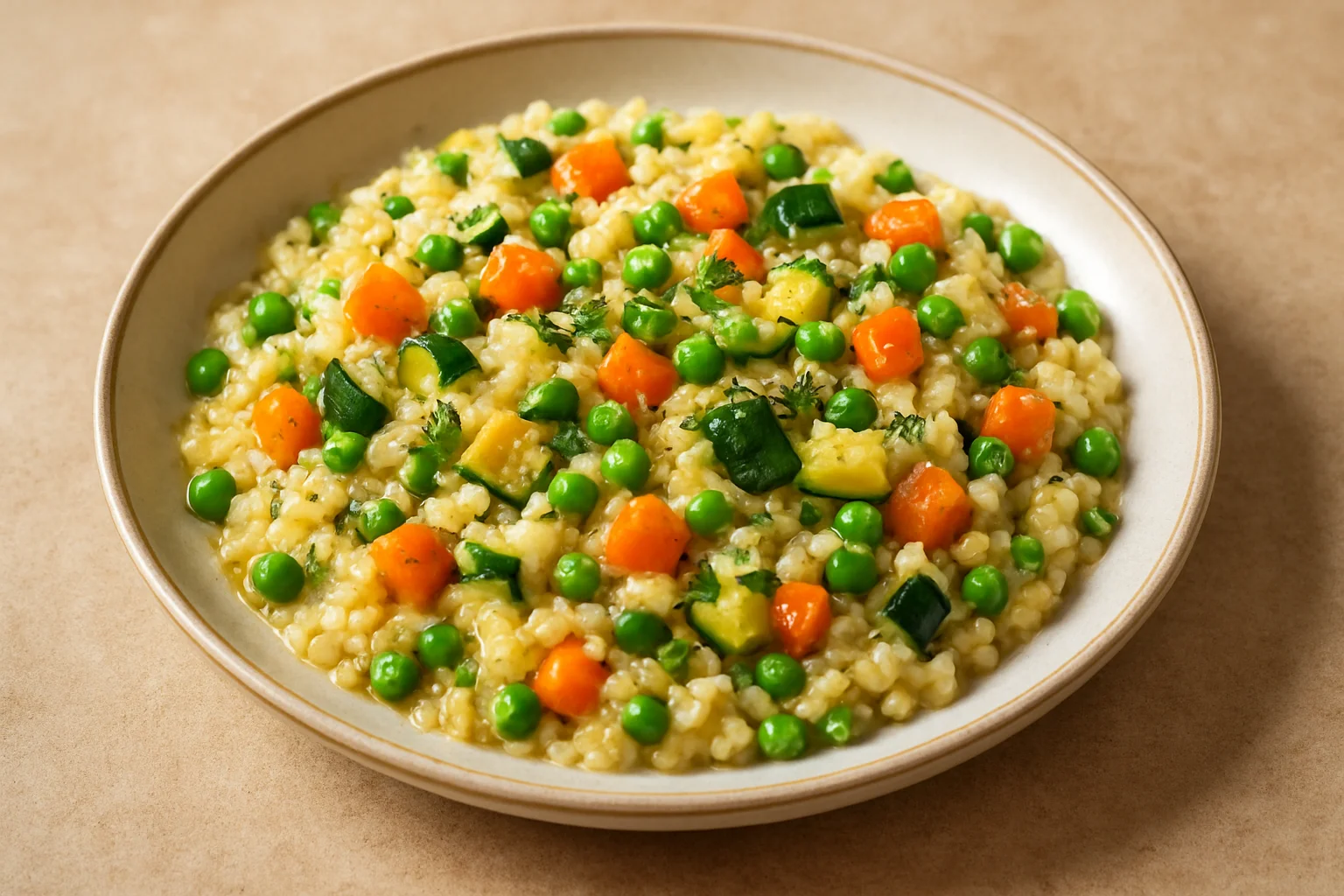 Risotto aux légumes