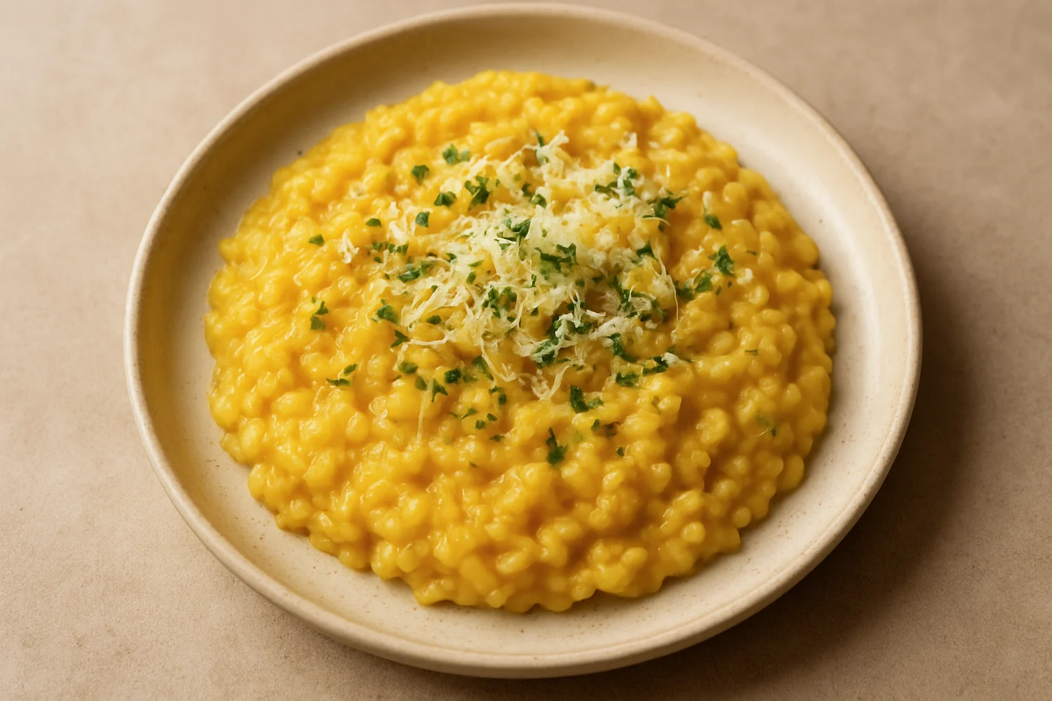 Risotto à la milanaise