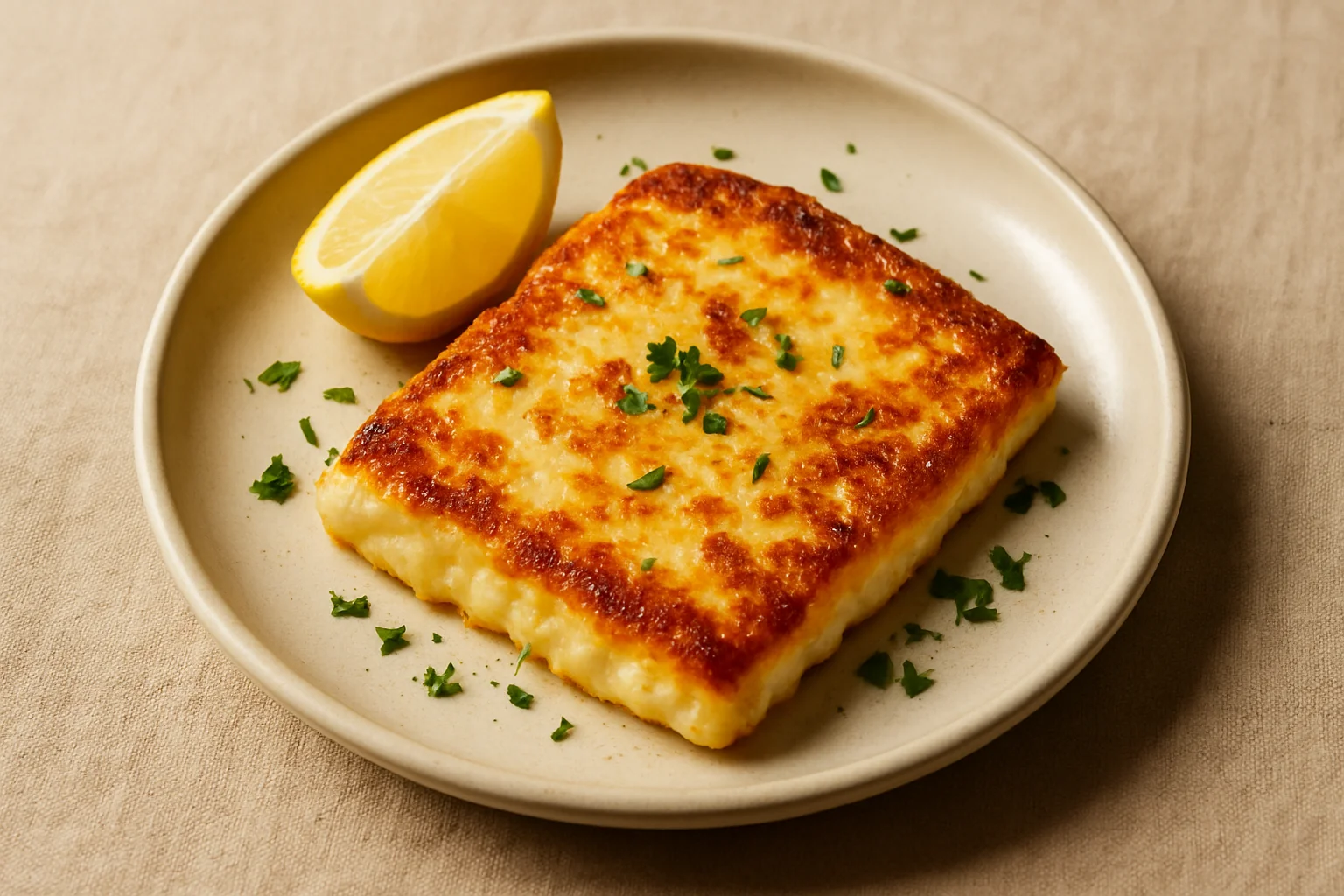 Saganaki (fromage frit)