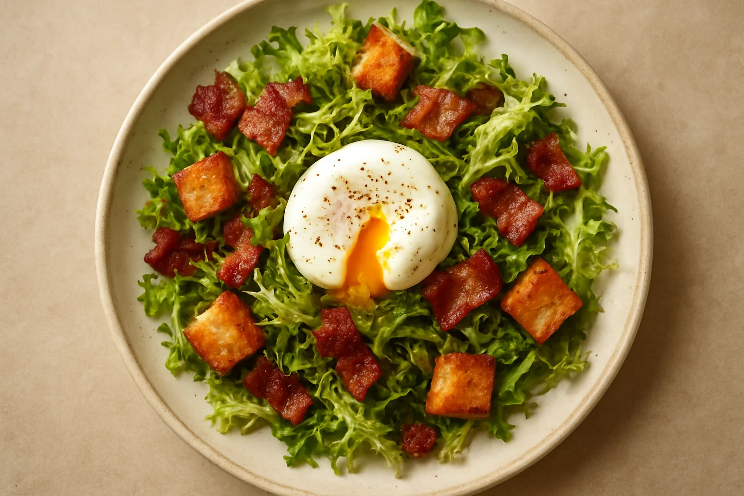Salade lyonnaise
