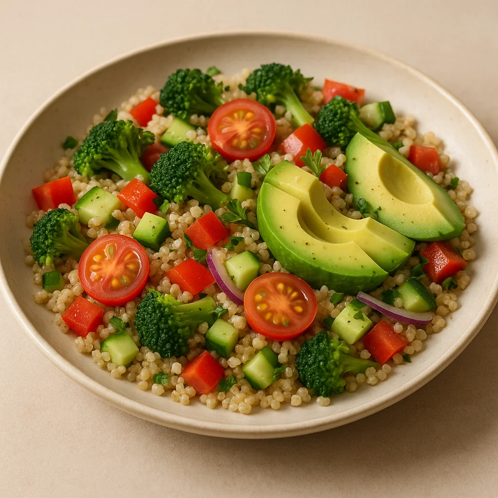 Salade quinoa légumes
