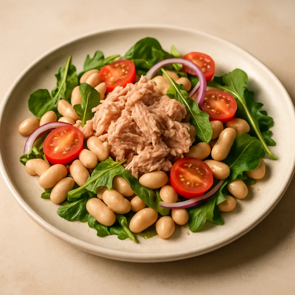 Salade thon & haricots blancs