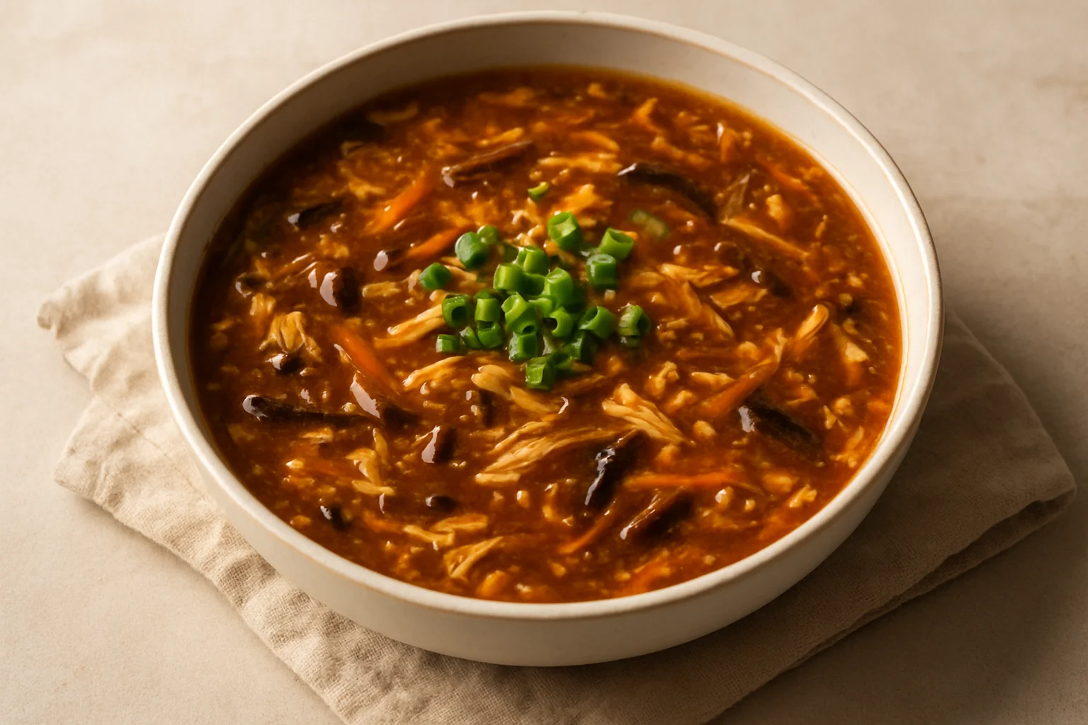 Soupe aigre-piquante