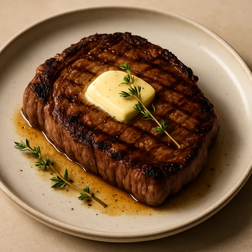 Steak beurre-thym