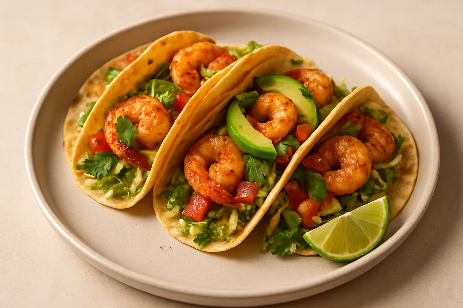 Tacos de crevettes