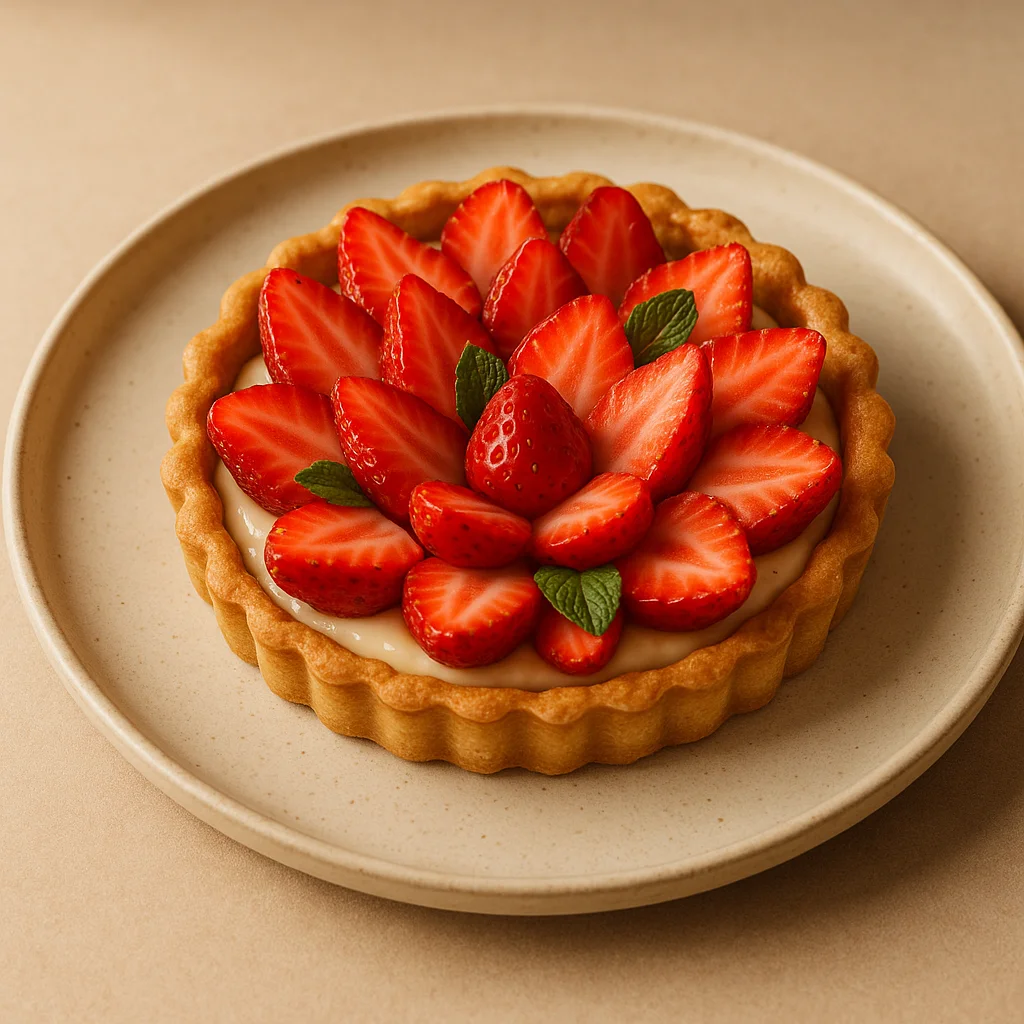 Tarte aux fraises