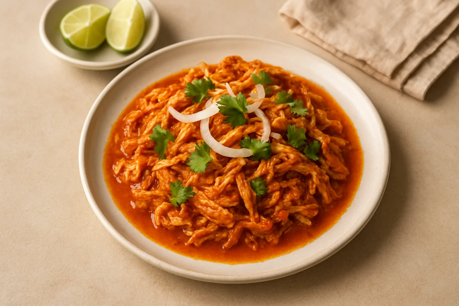Tinga de poulet